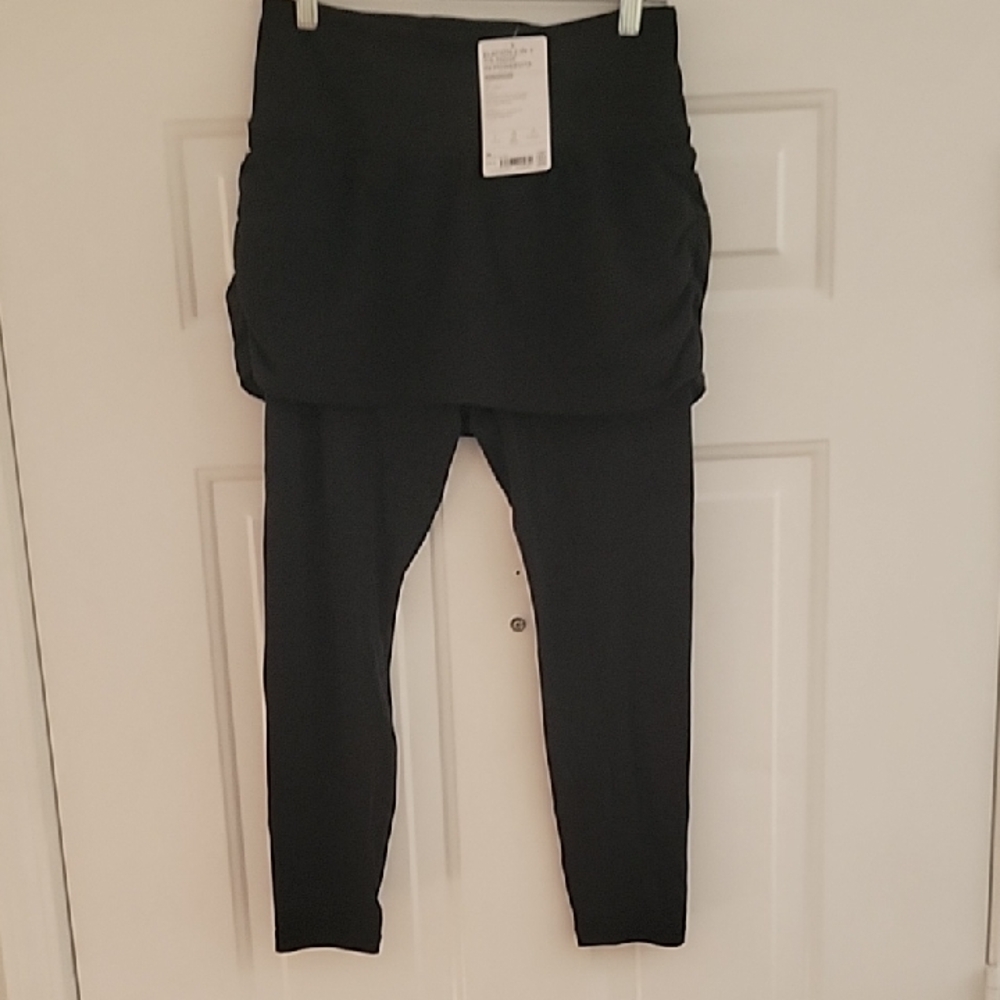 Womens Athleta Elation 2 In 1 7/8 Skirted Tights Powervita Legging NEW TAGS, M